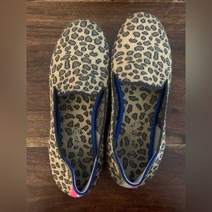 SOLD - Leopard Rothy’s Youth Size 4